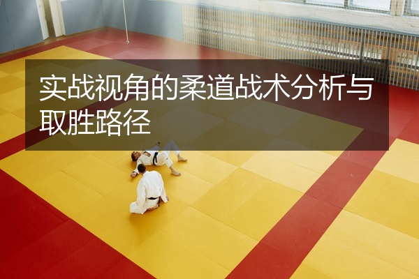 实战视角的柔道战术分析与取胜路径