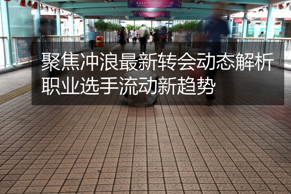 聚焦冲浪最新转会动态解析职业选手流动新趋势